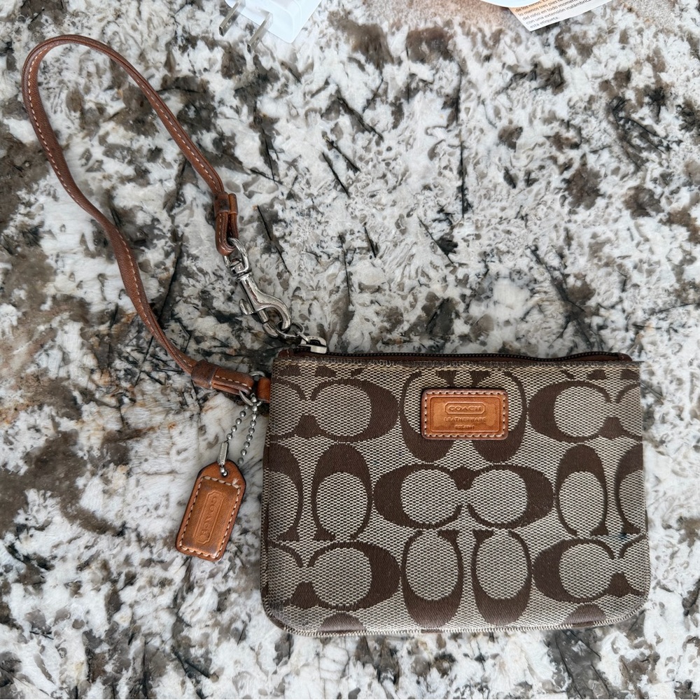 Vintage Coach Wristlet